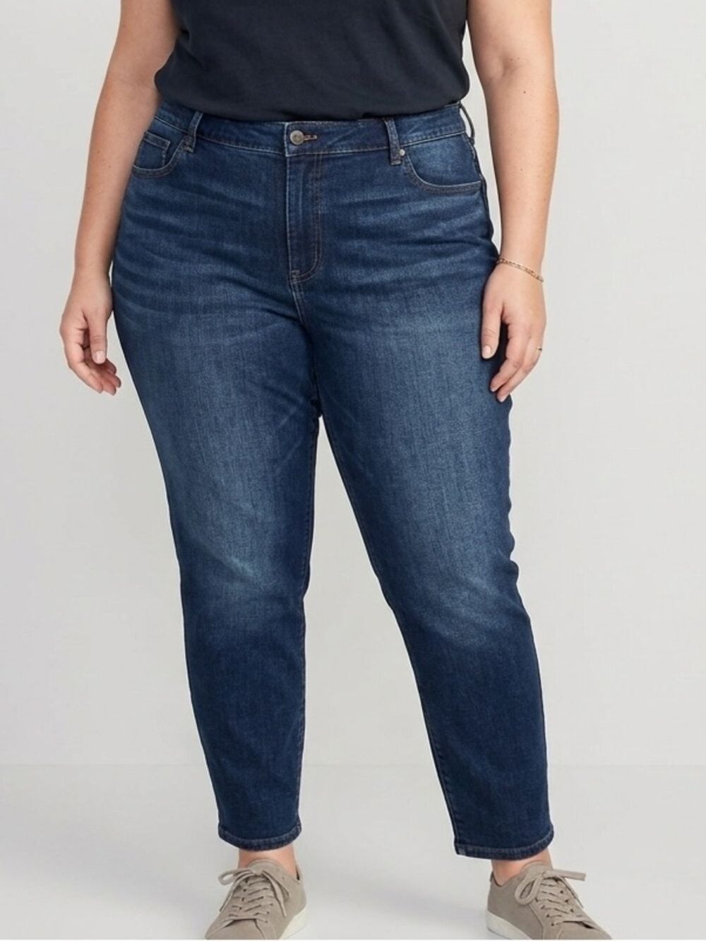 OLD NAVY High Rise Wow Super Skinny Jeans Plus Size 30 Blue